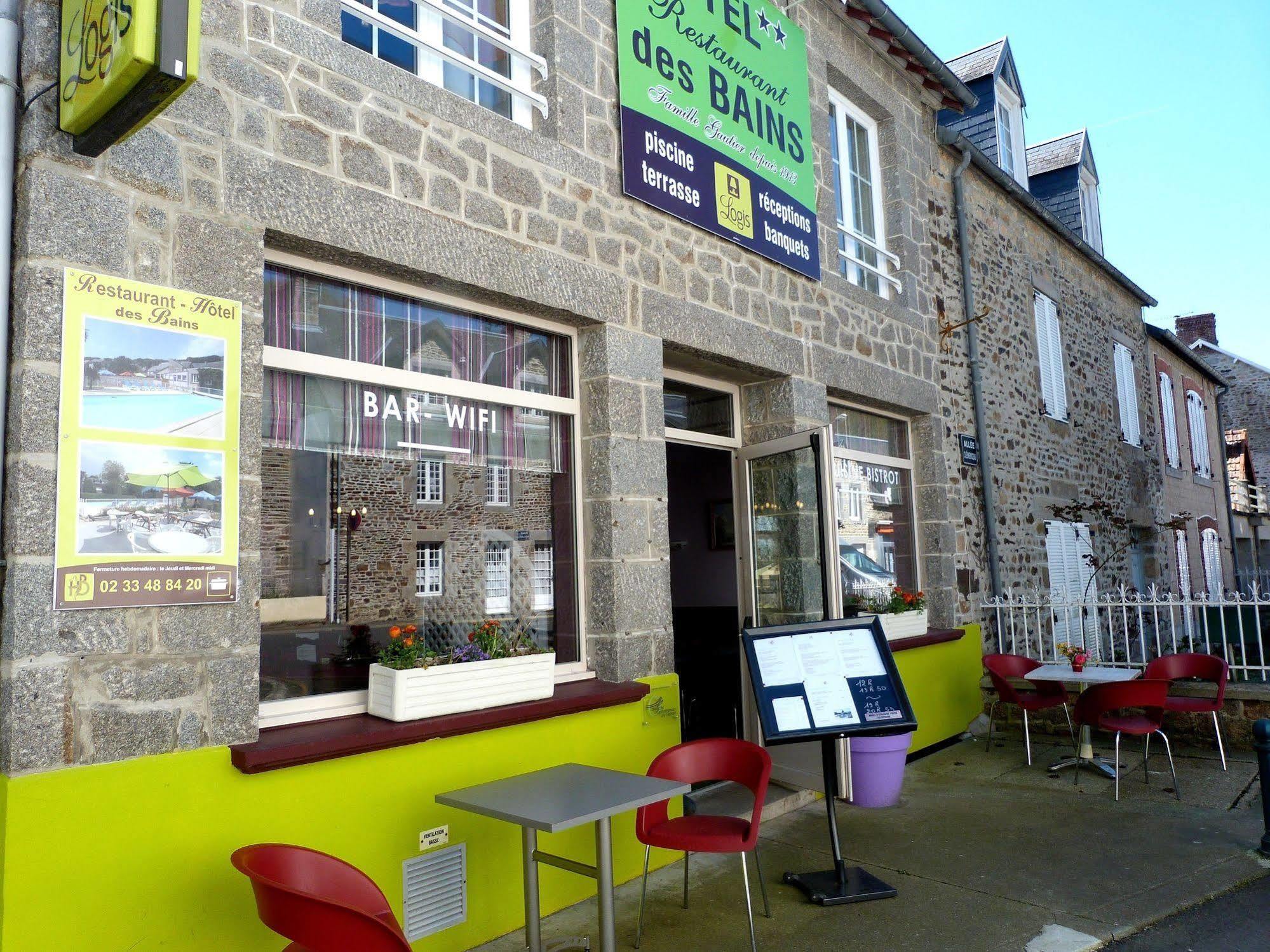 Hotel Des Bains Saint-Jean-le-Thomas Eksteriør bilde